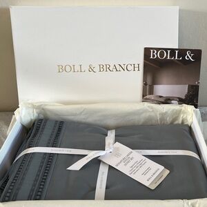 Boll & Branch Steel Gray Sheet Set